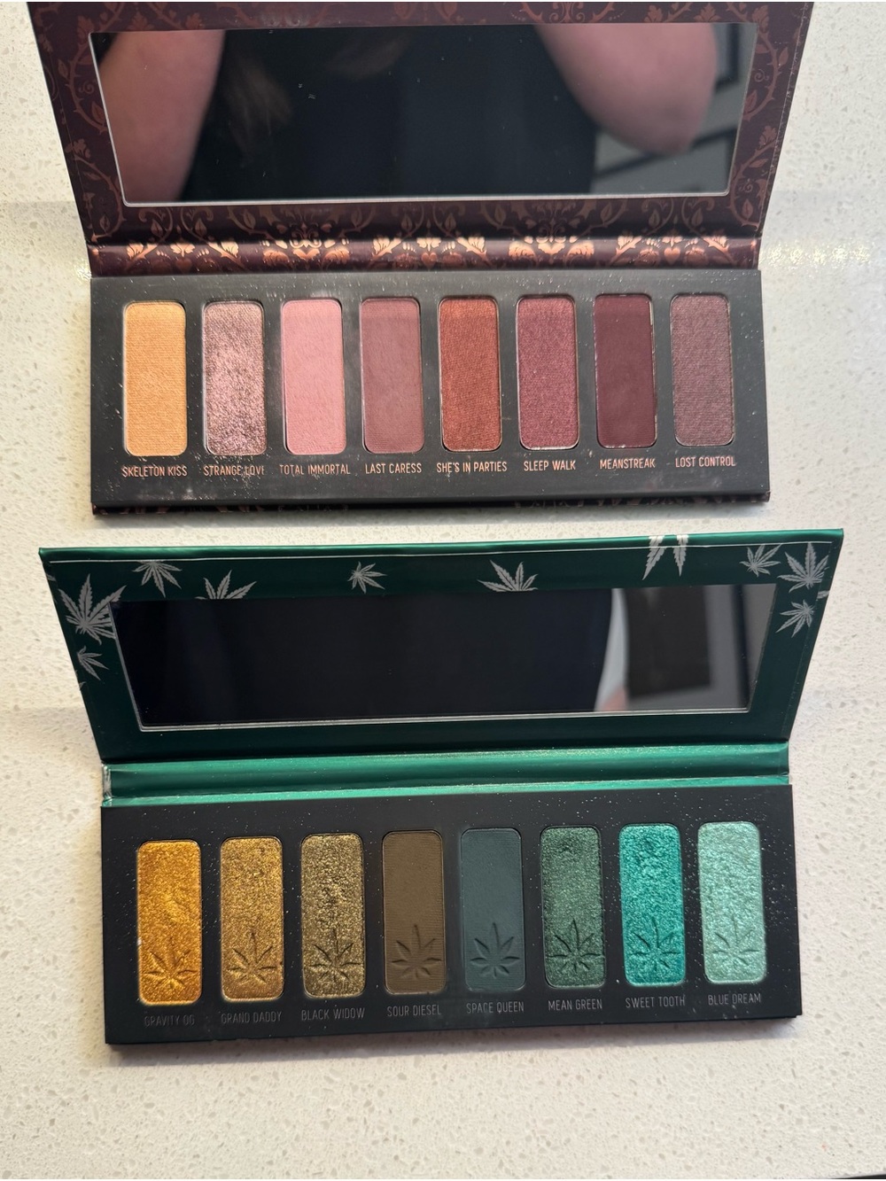 Melt Cosmetics Eyeshadow Palette Duo — Smoke Sessions and She’s In Parties
